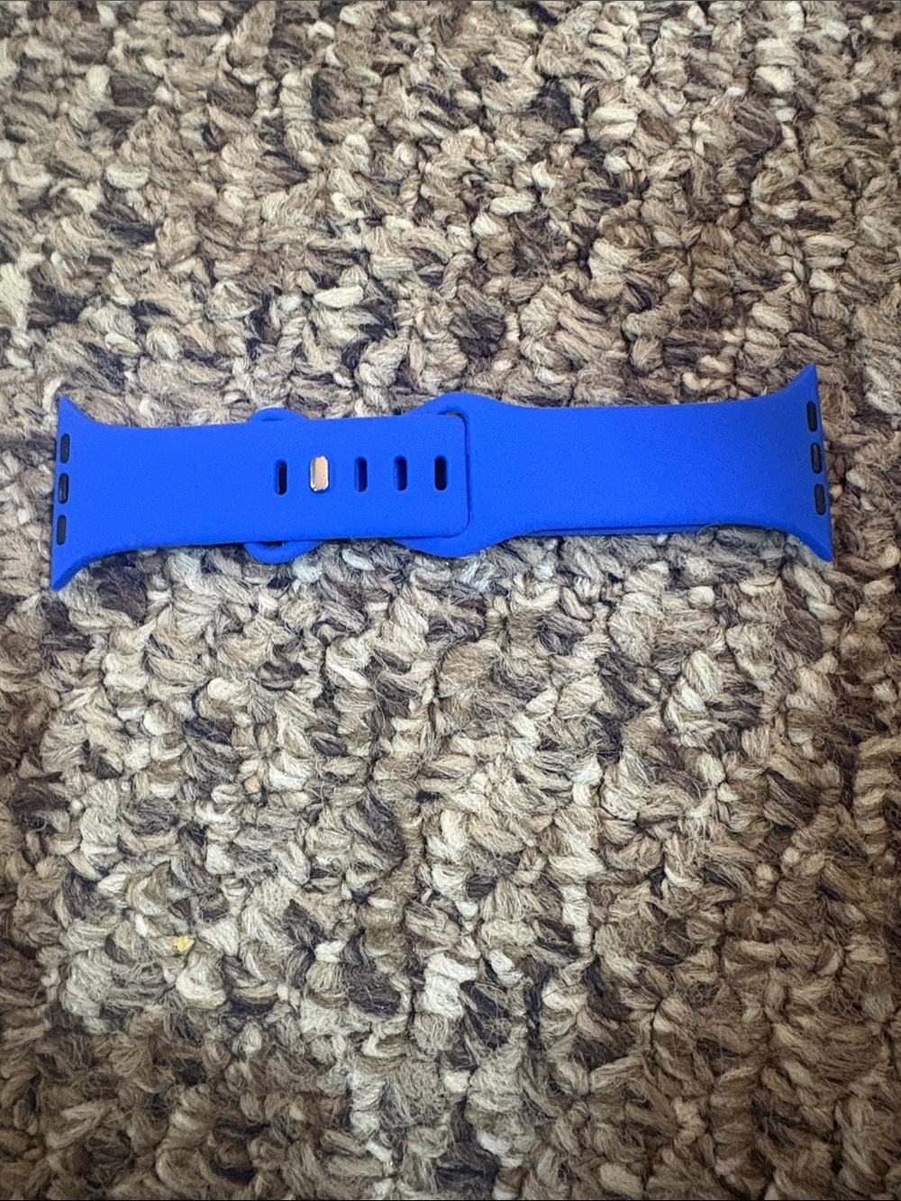 Silicone Apple Replacement Watch Band - Blue